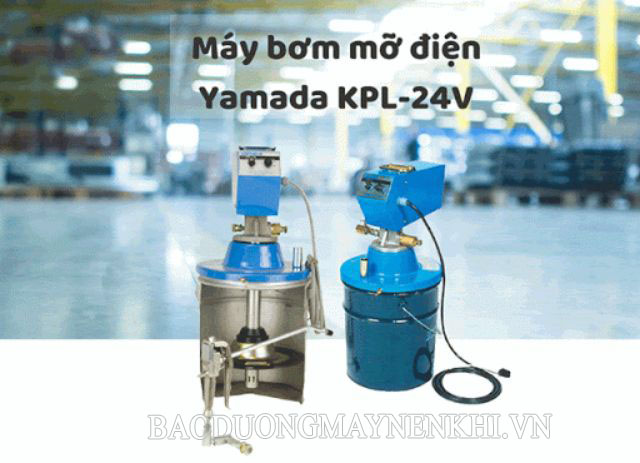 Máy bơm mỡ điện Yamada KPL - 24V chính hãng