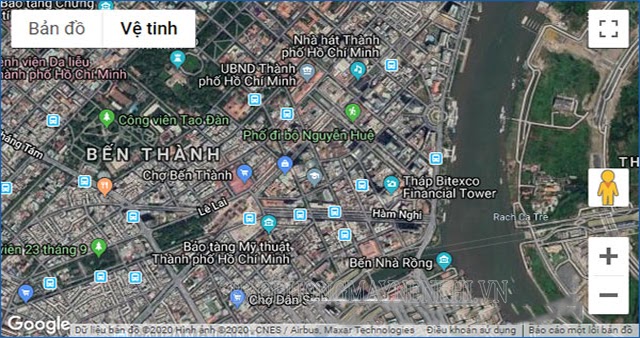 Google Maps là bản đồ định vị, tìm đường phổ biến