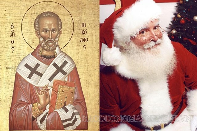 Ông già Noel là sự hiện thân của Thánh Nicolas